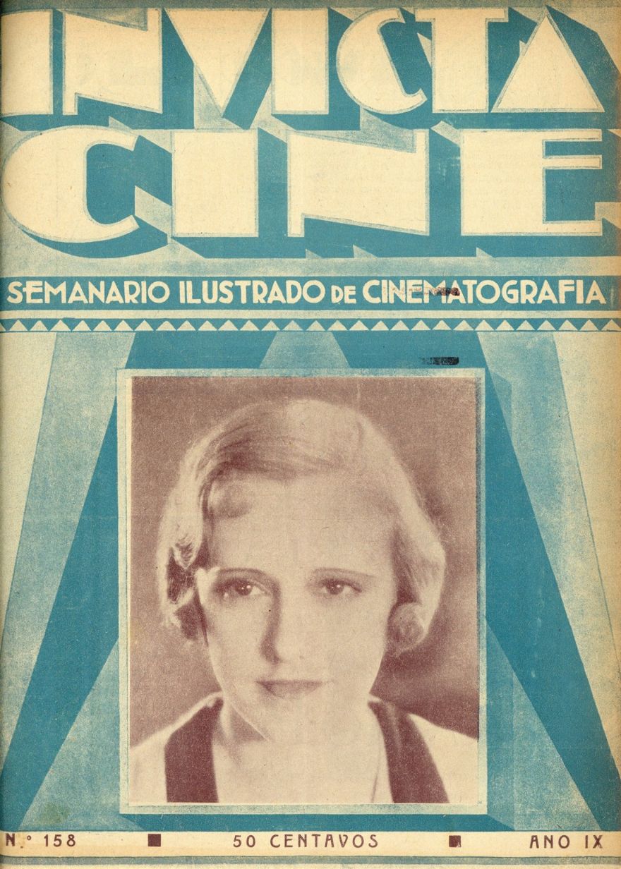 INVICTA CINE magazine side cover Issue 158 27 February 1932