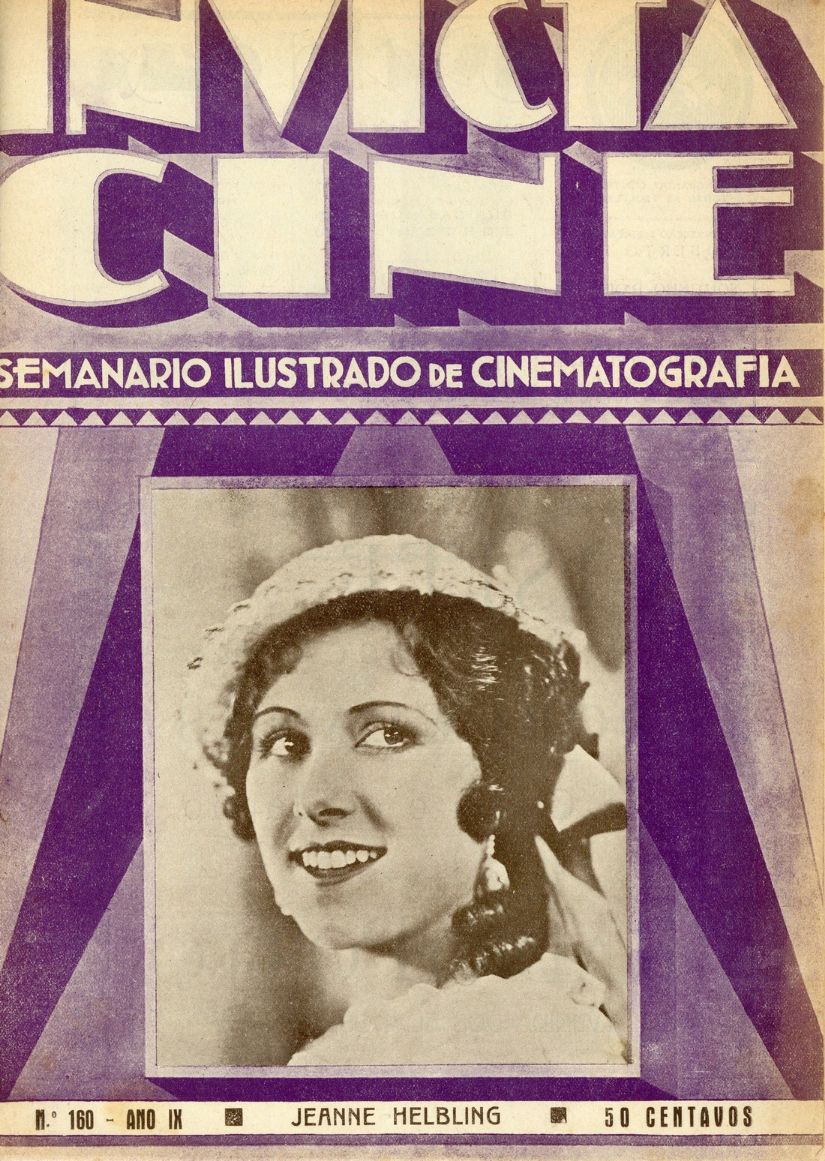 INVICTA CINE magazine side cover Issue 160 12 March 1932