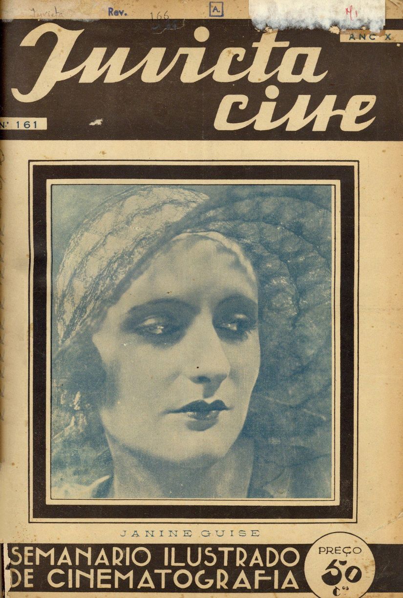INVICTA CINE magazine side cover Issue 161 19 March 1932