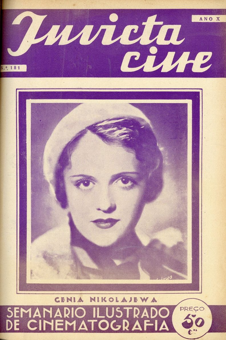 INVICTA CINE magazine side cover Issue 181 12 November 1932