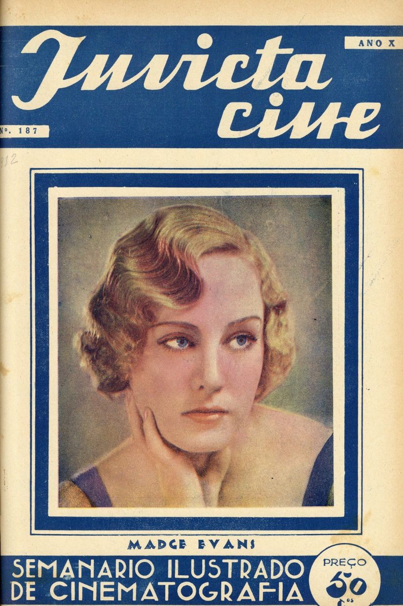 INVICTA CINE magazine side cover Issue 187 29 December 1932