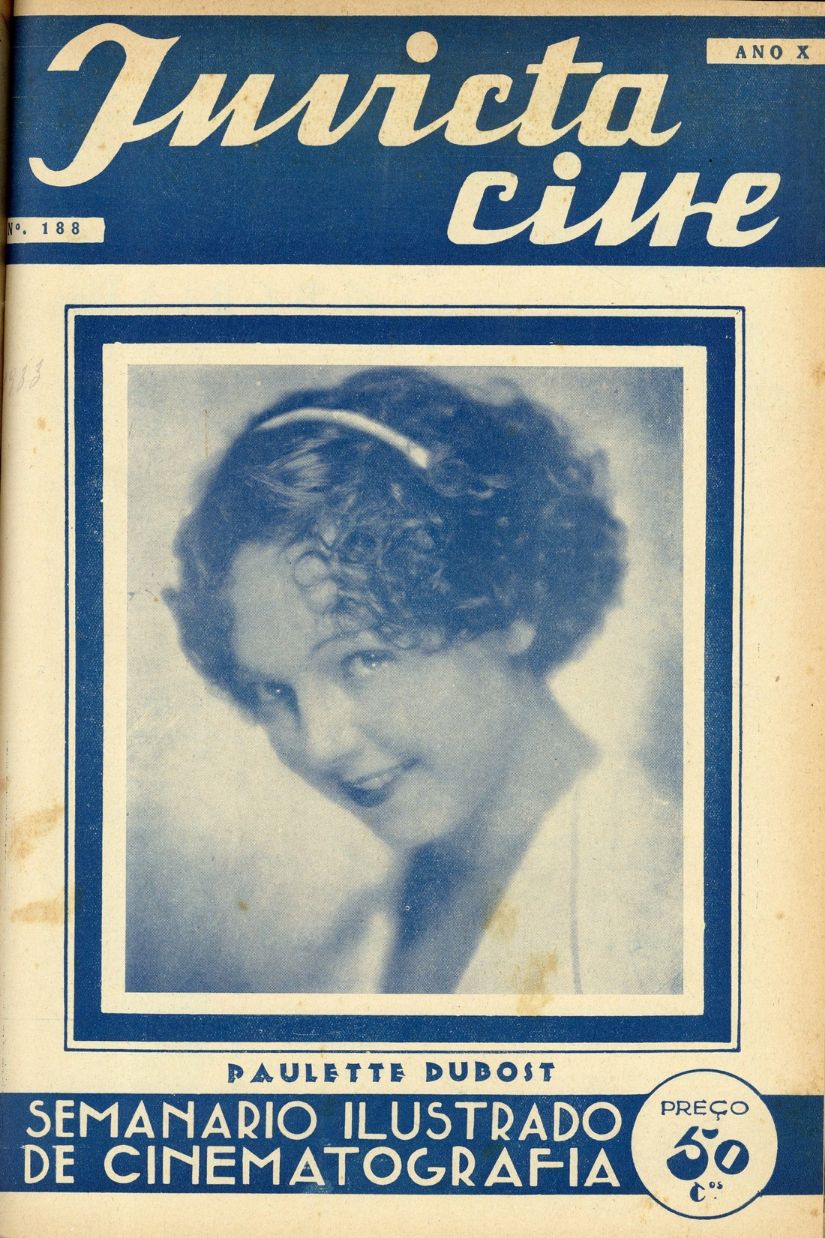 INVICTA CINE magazine side cover Issue 188 7 January 1933
