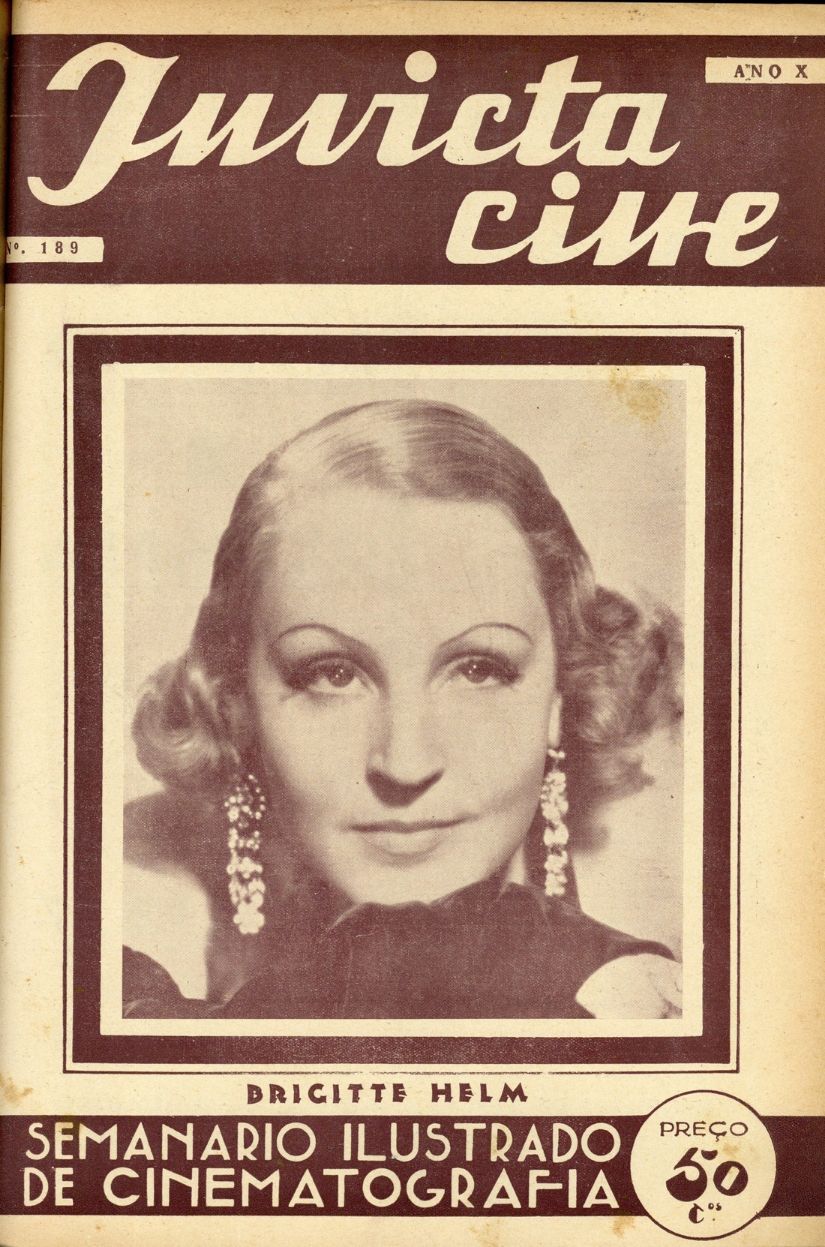 INVICTA CINE magazine side cover Issue 189 14 January 1933