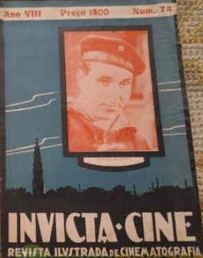 INVICTA CINE magazine side cover Issue 74  1930