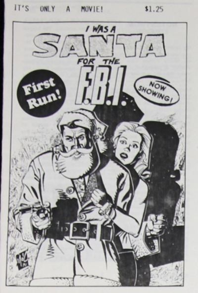 ITS ONLY A MOVIE magazine side cover November 1988
