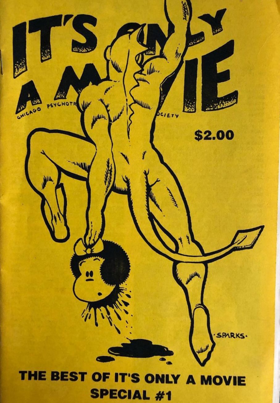 ITS ONLY A MOVIE magazine side cover Issue ?  Special   