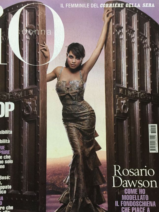 IO DONNA magazine side cover Issue 18   2007