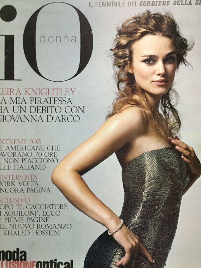 IO DONNA magazine side cover Issue 20   2007