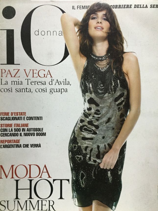 IO DONNA magazine side cover Issue 29   2007