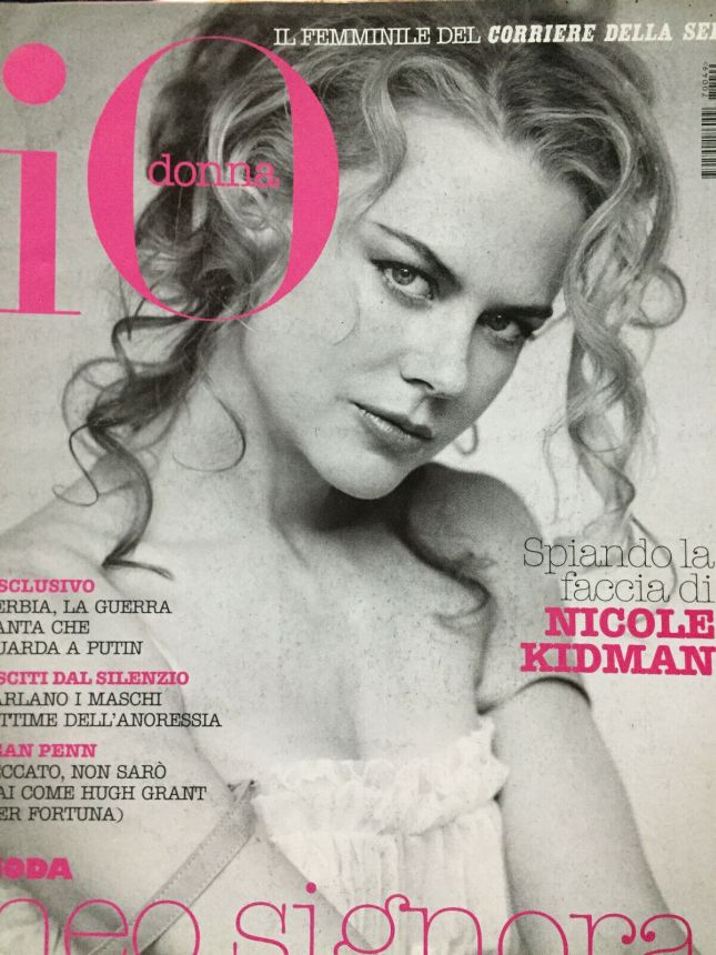 IO DONNA magazine side cover Issue 49   2007