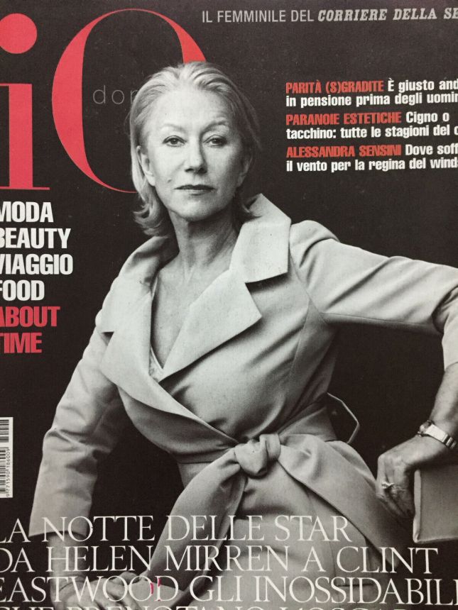 IO DONNA magazine side cover Issue 8   2007