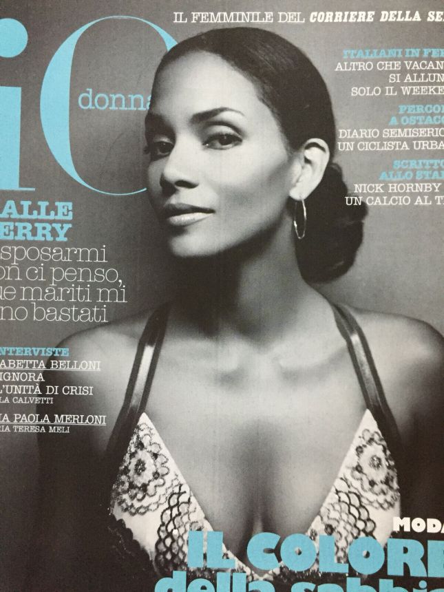 IO DONNA magazine side cover Issue 22   2008