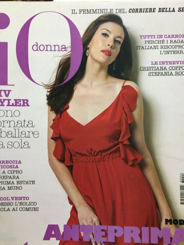 IO DONNA magazine side cover Issue 24   2008