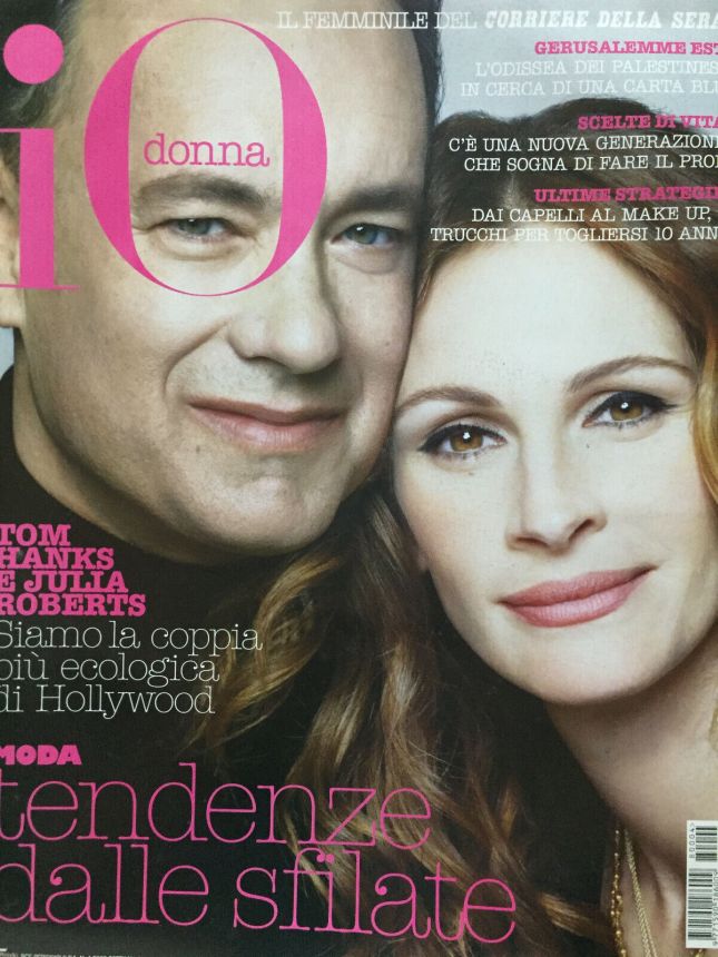 IO DONNA magazine side cover Issue 4   2008
