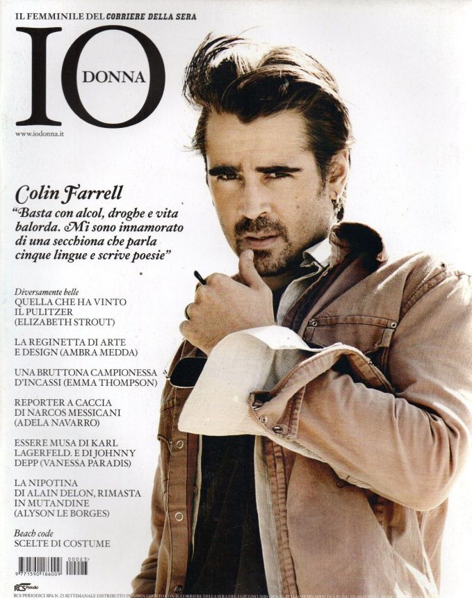 IO DONNA magazine side cover Issue 23   2010