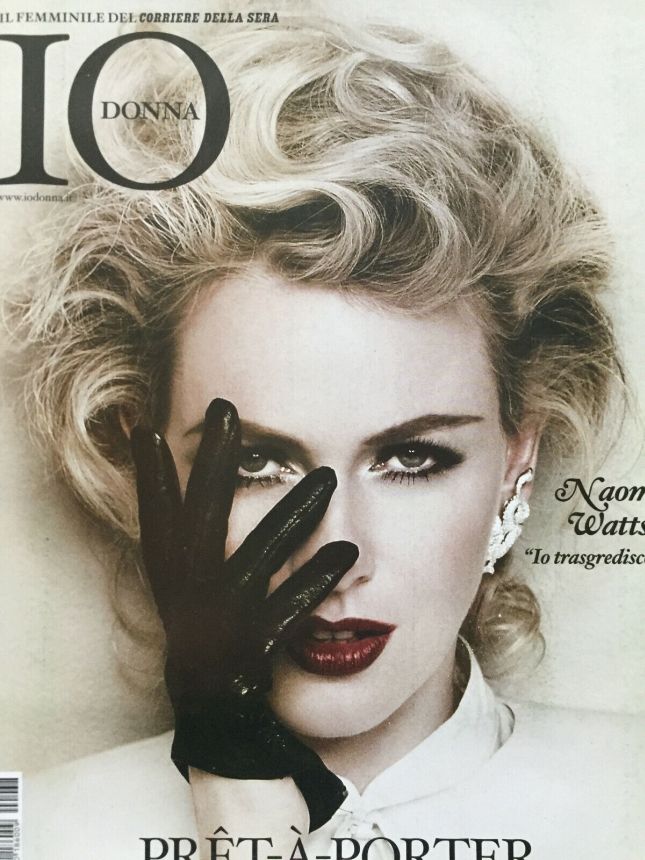 IO DONNA magazine side cover Issue 38   2010