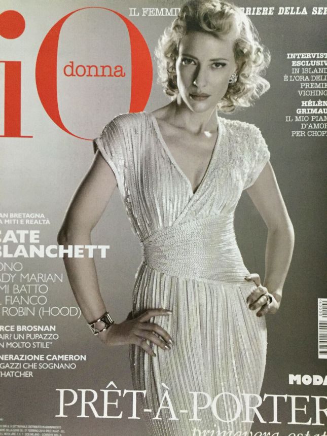 IO DONNA magazine side cover Issue 9   2010