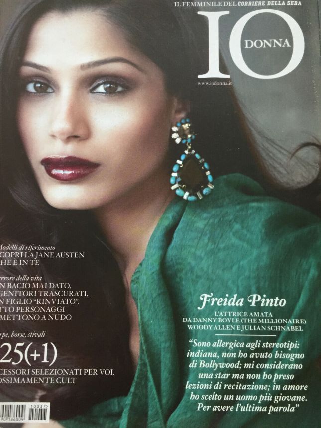 IO DONNA magazine side cover Issue 37   2011