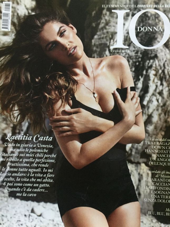 IO DONNA magazine side cover Issue 35   2012