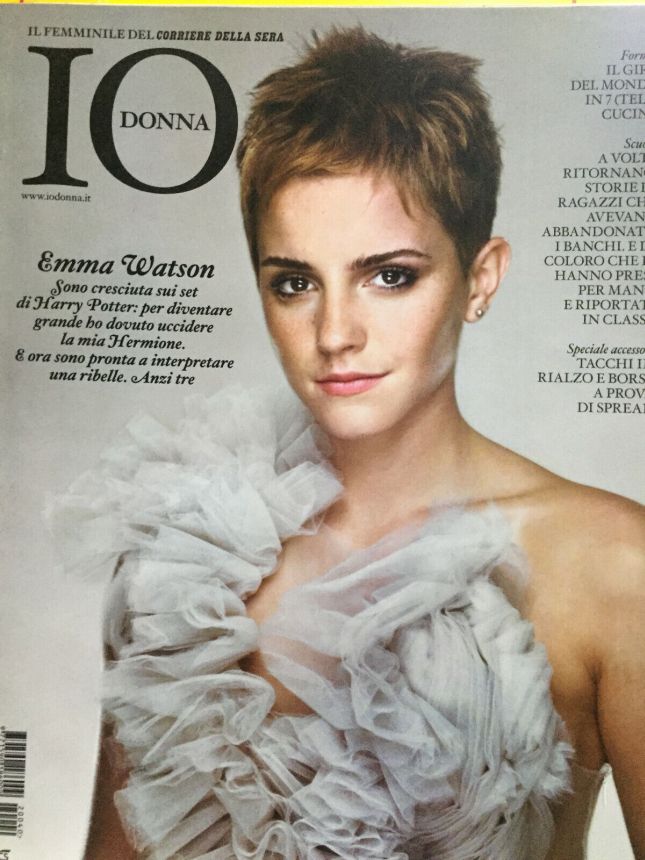 IO DONNA magazine side cover Issue 40   2012