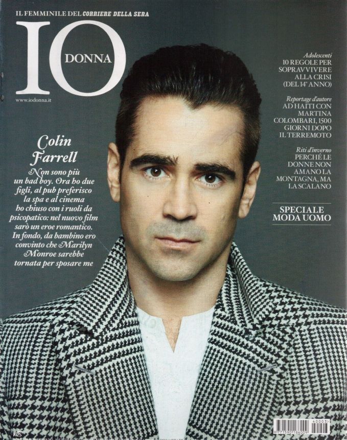 IO DONNA magazine side cover Issue 1-3   2014
