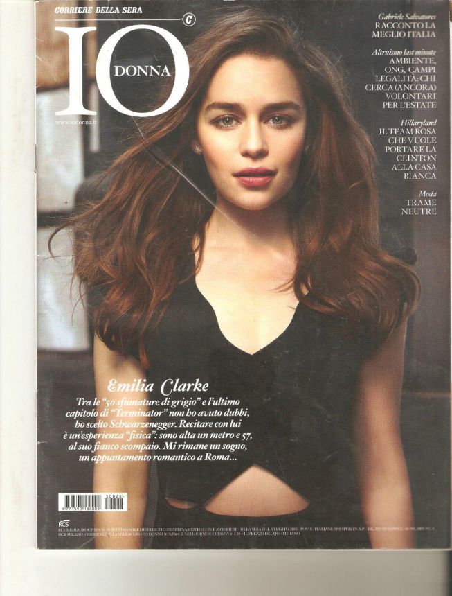 IO DONNA magazine side cover Issue 28 4 July 2015