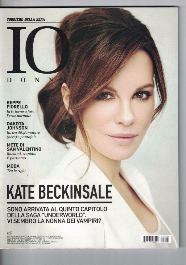 IO DONNA magazine side cover Issue 7 11 February 2017