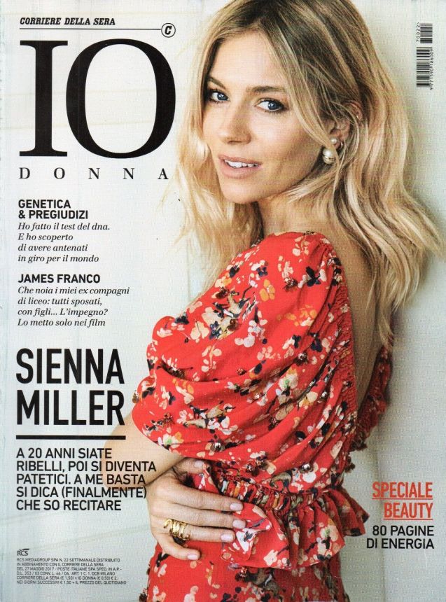IO DONNA magazine side cover Issue 22   2017