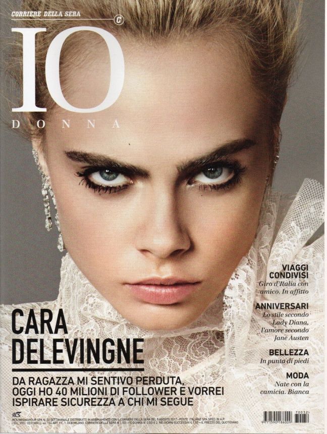 IO DONNA magazine side cover Issue 32   2017