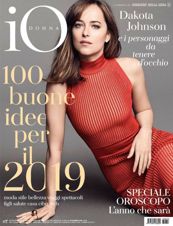 IO DONNA magazine side cover Issue 52 28 December 2018