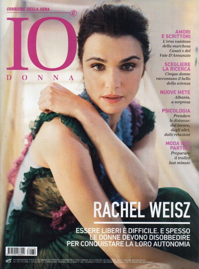 IO DONNA magazine side cover Issue 30   2018