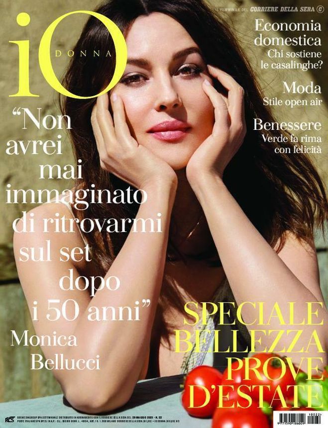 IO DONNA magazine side cover Issue 22   2021