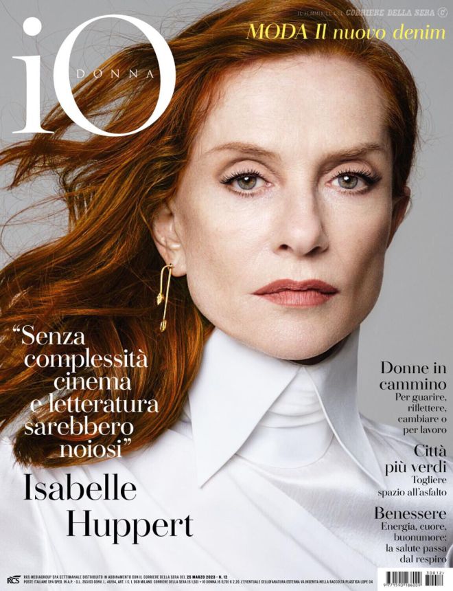 IO DONNA magazine side cover Issue 12 25 March 2023