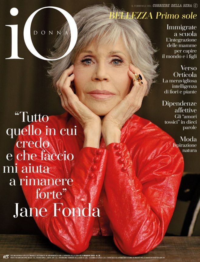 IO DONNA magazine side cover Issue 18   2023