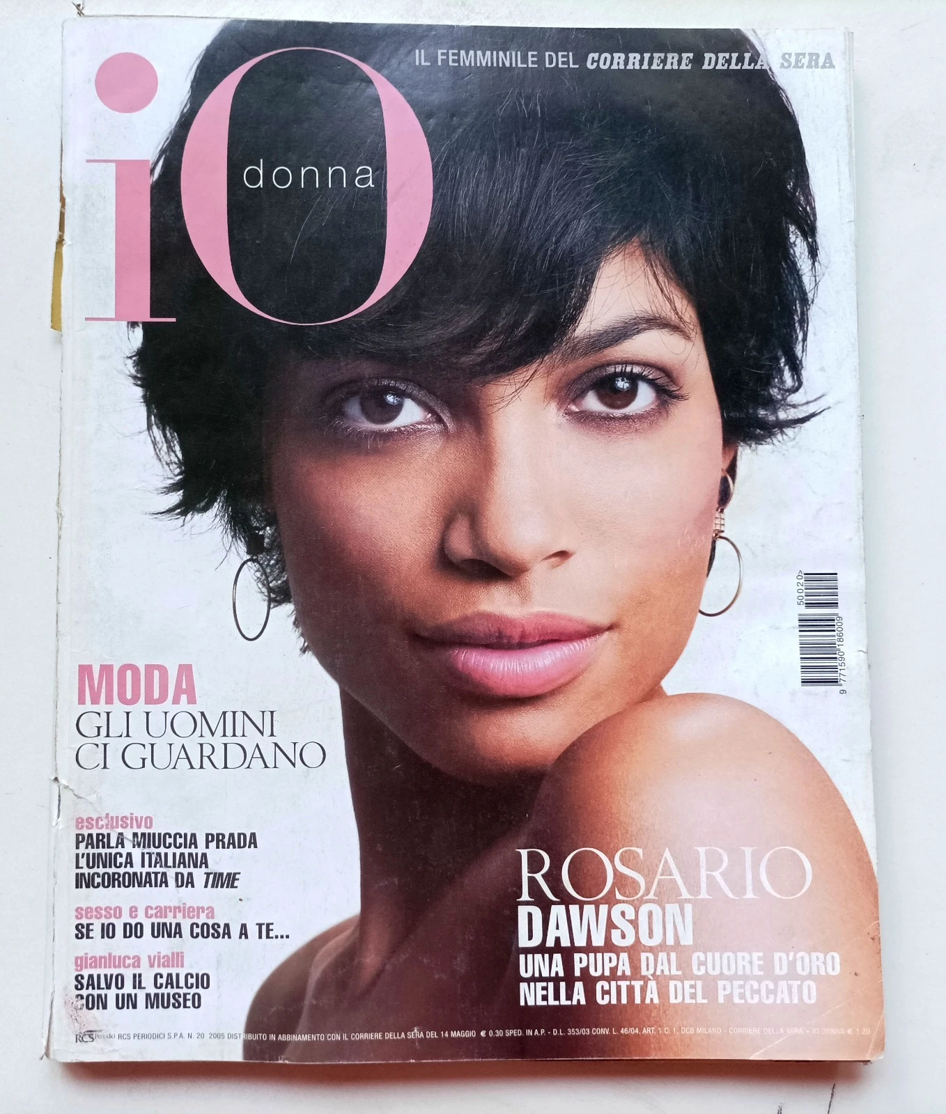 IO DONNA magazine cover Issue 20  May 2005