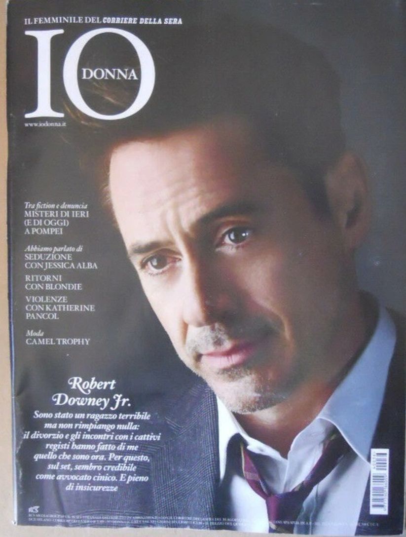 IO DONNA magazine cover 30 August 2014
