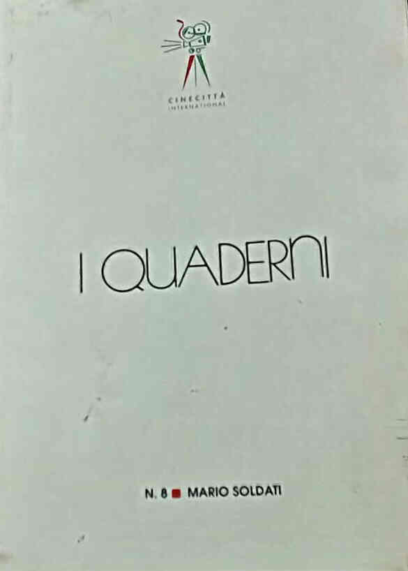 QUADERNI | I magazine side cover Issue 8   1992