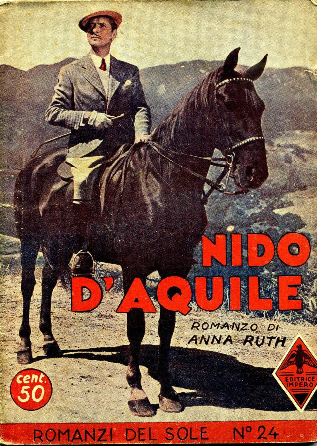 I ROMANZI DEL SOLE magazine side cover Issue 24  1936