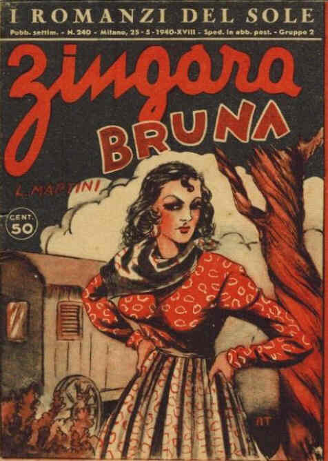 I ROMANZI DEL SOLE magazine side cover Issue 240 25 May 1940