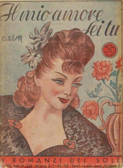 I ROMANZI DEL SOLE magazine side cover Issue 336 3 January 1942