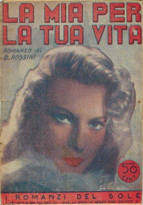 I ROMANZI DEL SOLE magazine side cover Issue 337 10 January 1942