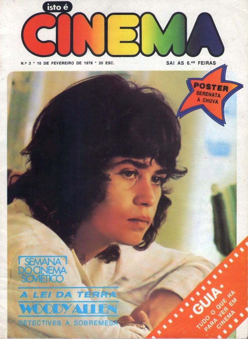 ISTO E CINEMA magazine side cover Issue 3 10 February 1978