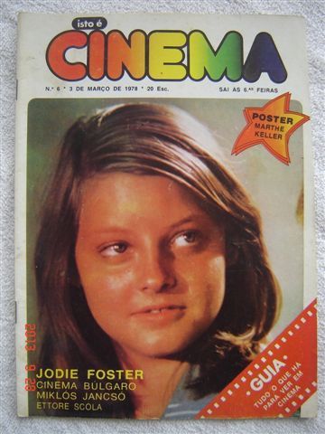 ISTO E CINEMA magazine side cover Issue 6 3 March 1978