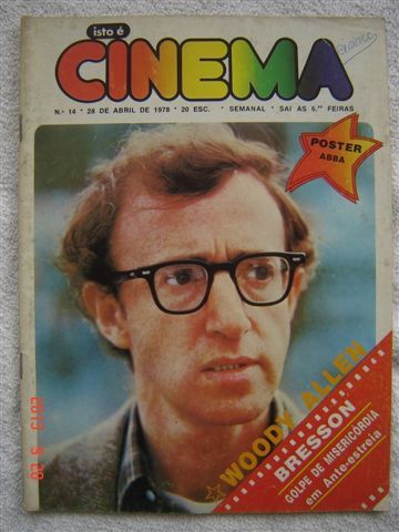 ISTO E CINEMA magazine side cover Issue 14 28 April 1978