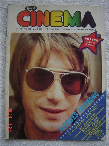 ISTO E CINEMA magazine side cover Issue 15 5 May 1978