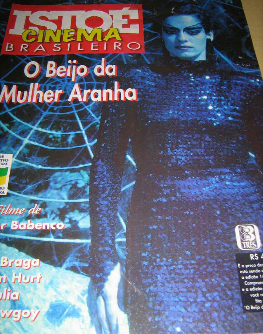 ISTOE CINEMA BRASILEIRO magazine side cover Issue 8  1997