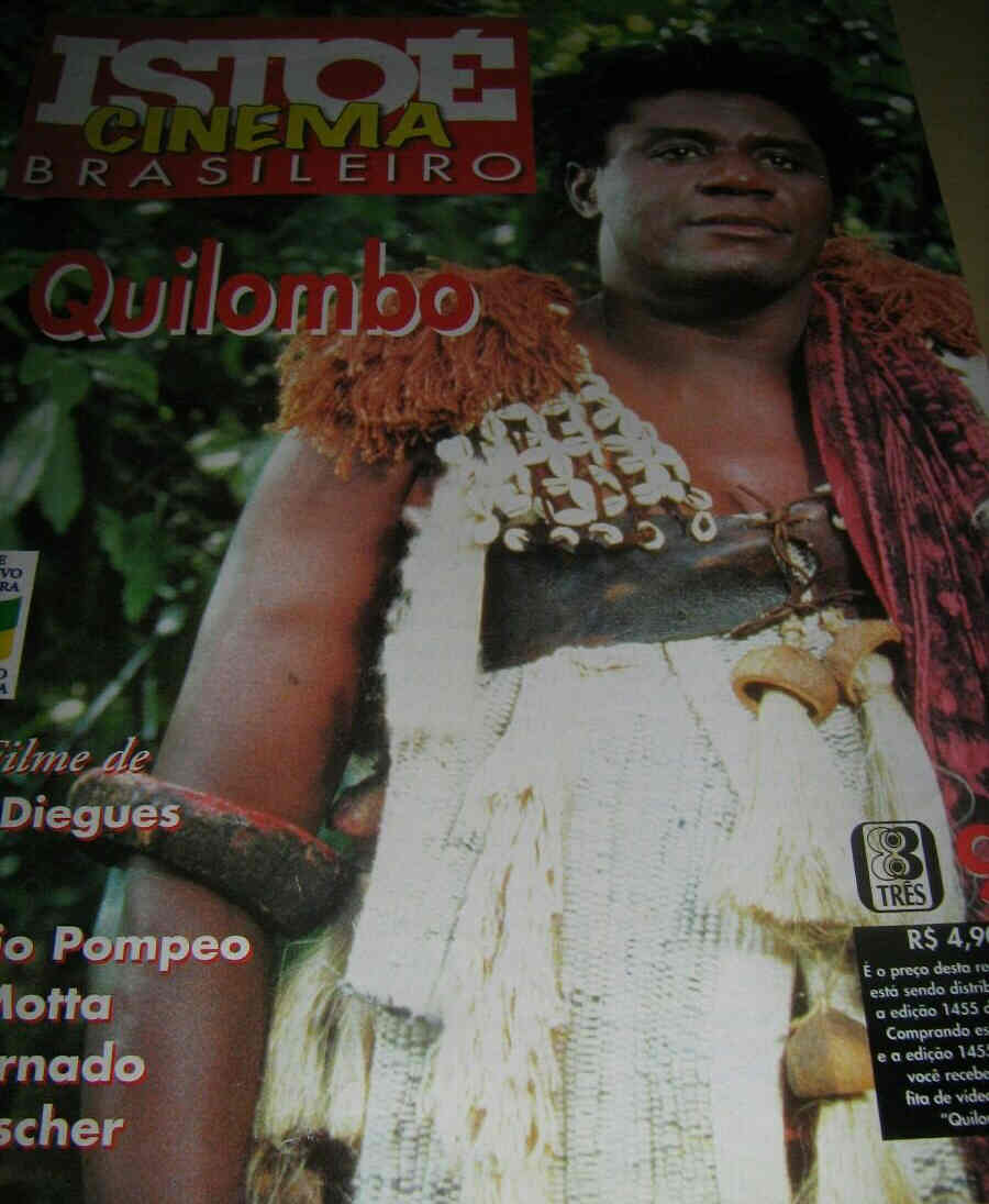 ISTOE CINEMA BRASILEIRO magazine side cover Issue 9  1997