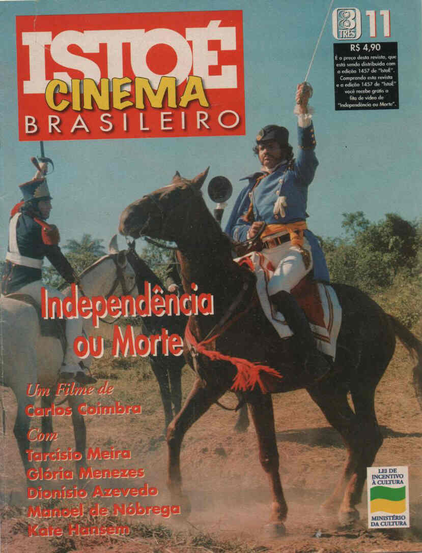 ISTOE CINEMA BRASILEIRO magazine side cover Issue 11  1997