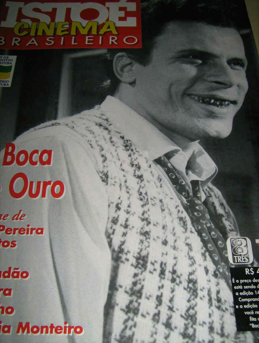 ISTOE CINEMA BRASILEIRO magazine side cover Issue 15  1997