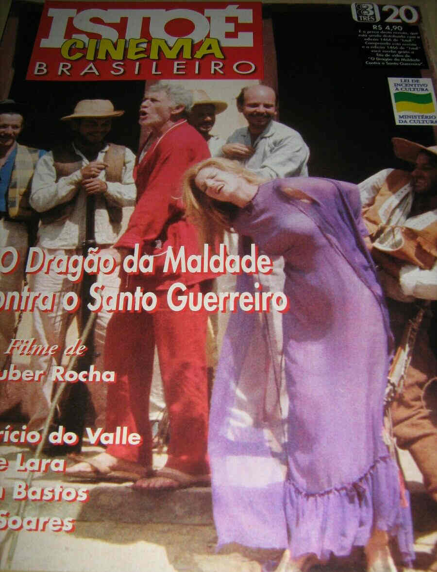 ISTOE CINEMA BRASILEIRO magazine side cover Issue 20  1997
